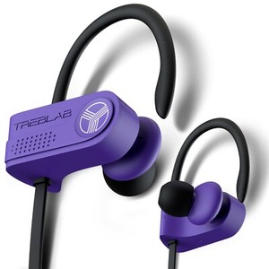 TREBLAB XR700 Purple Bluetooth Earphones Wireless Earbuds In Ear Waterproof IPX7 - Click1Get2 Half Price