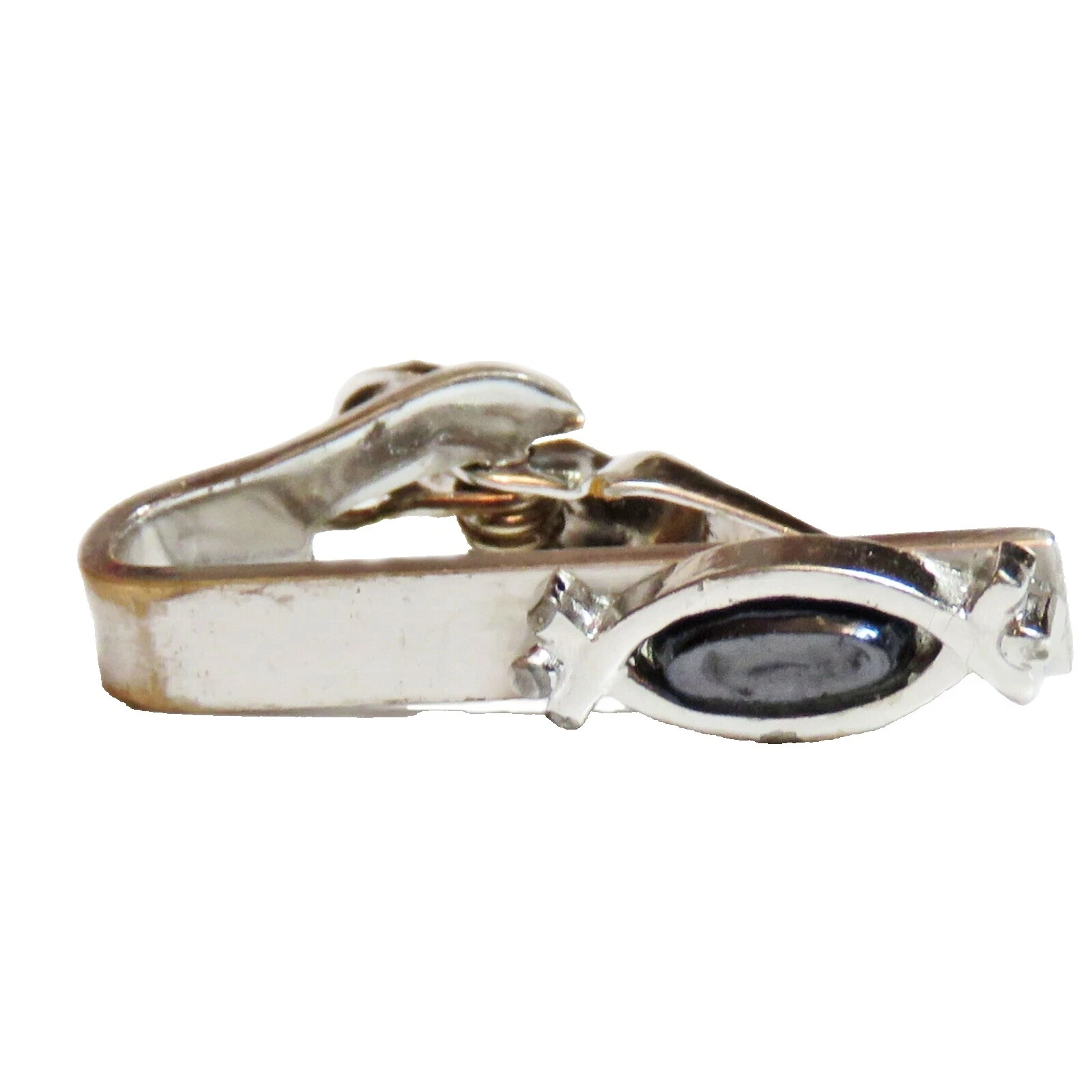 Corbata Plateado Plata Swank Broches y tachuelas para hombres