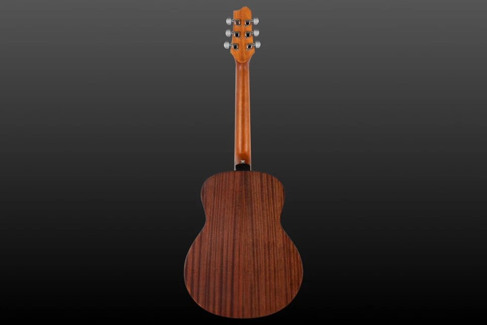 Kleine Western-Gitarre von Shaman in Mini Jumbo-Größe aus Fichte und Mahagoni - Bild 4 von 4