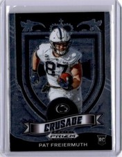 2021 Prizm Draft Picks Football Pat Freiermuth RC Crusade #173 Steelers Rookie