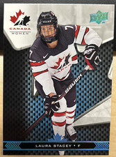 2018-19 Team Canada Women Blue #67 Laura Stacey Montreal Victoire