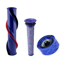 Refill Kit Roller Brush Bar, Pre & Post Filters for Dyson V6 Vacuum Cleaner