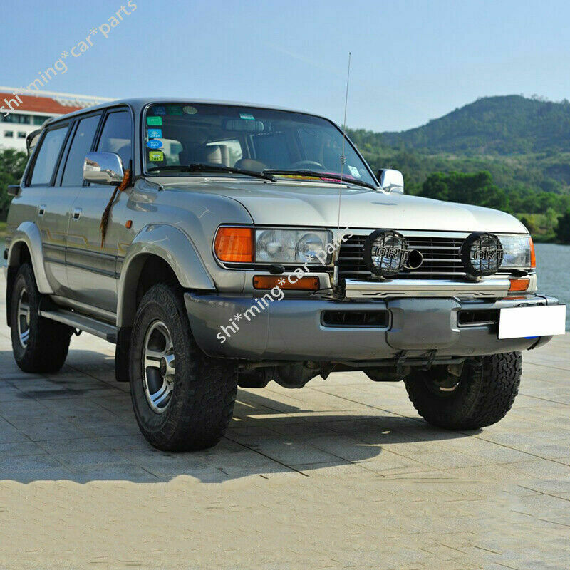ABS Front Bumper Winch Cover Trim For Toyota Land Cruiser LC80