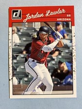2023 Donruss Jordan Lawlar Image Variation 1990 Retro Prospect Diamondbacks🔥🔥