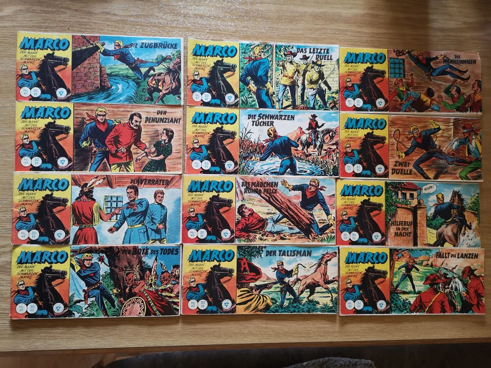24 x Marco-Piccolo-Lehning, 1962 - zur Auswahl. Bitte Beschreibung lesen. - Bild 1 von 4