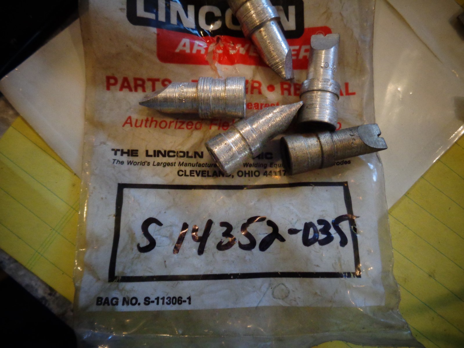 LINCOLN ELECTRIC PARTS S14352035 GUIDE TUBE OUTGOING eBay