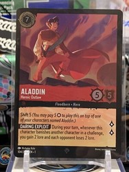 Aladdin - Heroic Outlaw 104/204 The First Chapter Cold Foil Super Rare