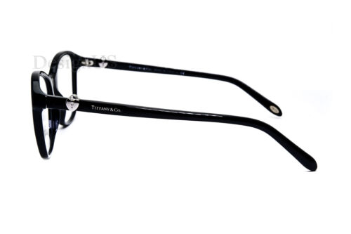 TIFFANY & CO. TF2081 8001 Lock Black 51/17/140 Eyeglasses Made in 