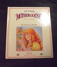 TALKING MOTHER GOOSE THE PRINCESS  THE PEA WORLDS OF WONDER - BOOK ONLY