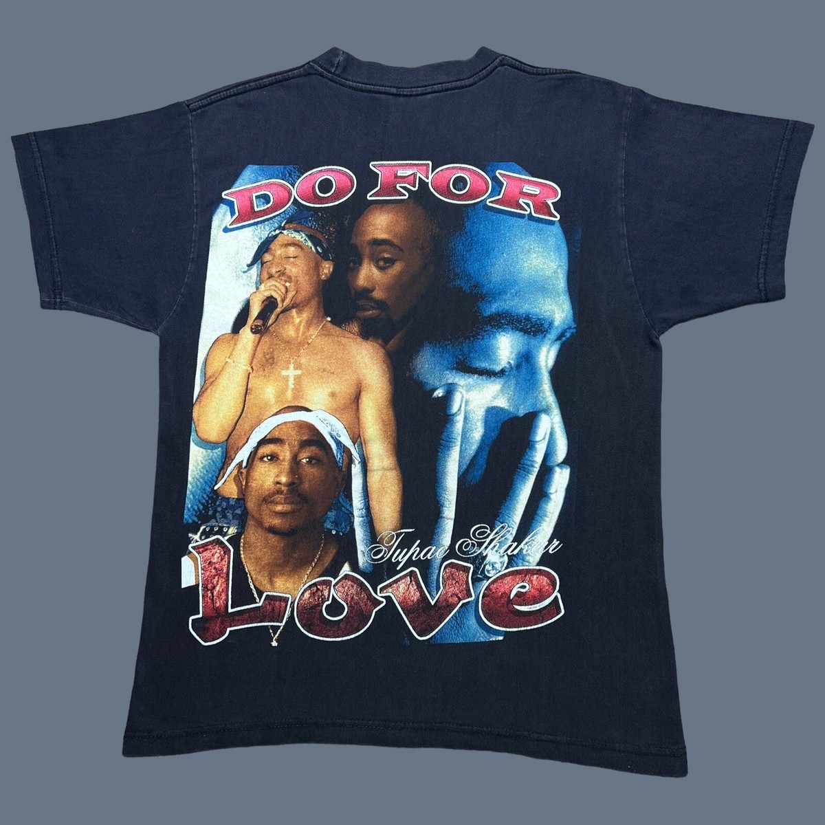 Vintage 1990s 2Pac Do For Love Memorial Rap Tee T-Shirt | eBay