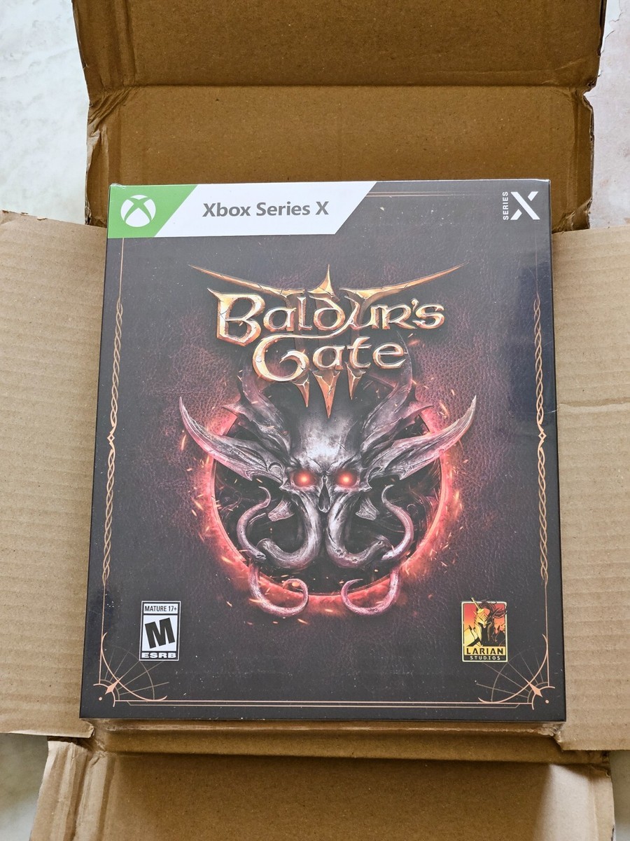 Baldurs Gate 3 III Deluxe Edition Larian Big Box For The