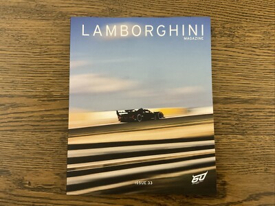2024 LAMBORGHINI MAGAZINE 33 REVUELTO LANZADOR BROCHURE