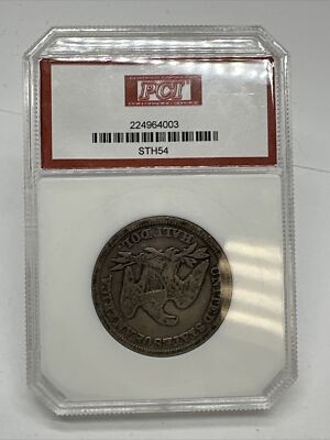 1854-P With Arrows Seated Liberty Half Dollar. YXKX Toning | eBay