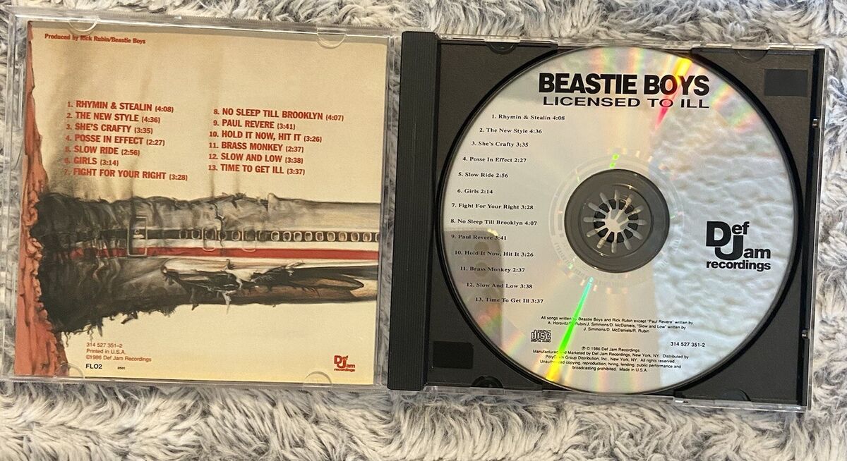 Beastie Boys Licensed To Ill Debut Album Def Jam Recordings Beastie Boys Licensed To Ill Debut Album Def Jam Recordings