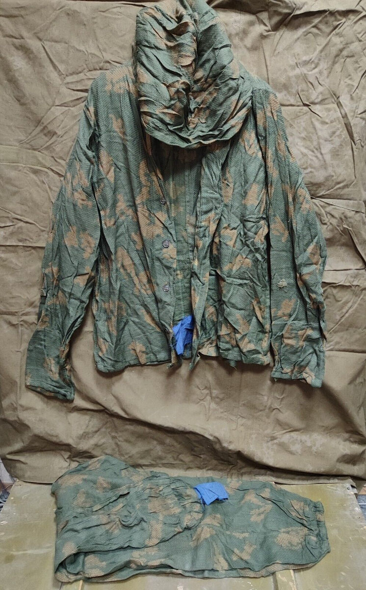 Soviet Camouflage Berezka Camo Meshy KZS Suit USSR Sniper Soviet Camouflage Berezka Camo Meshy KZS Suit USSR Sniper