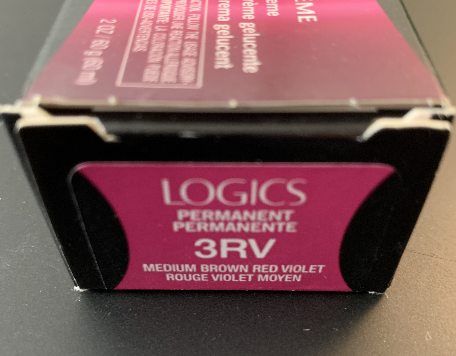 Matrix Logics Color DNA System Permanent Hair Color Creme 3RV Med BRN Red Violet