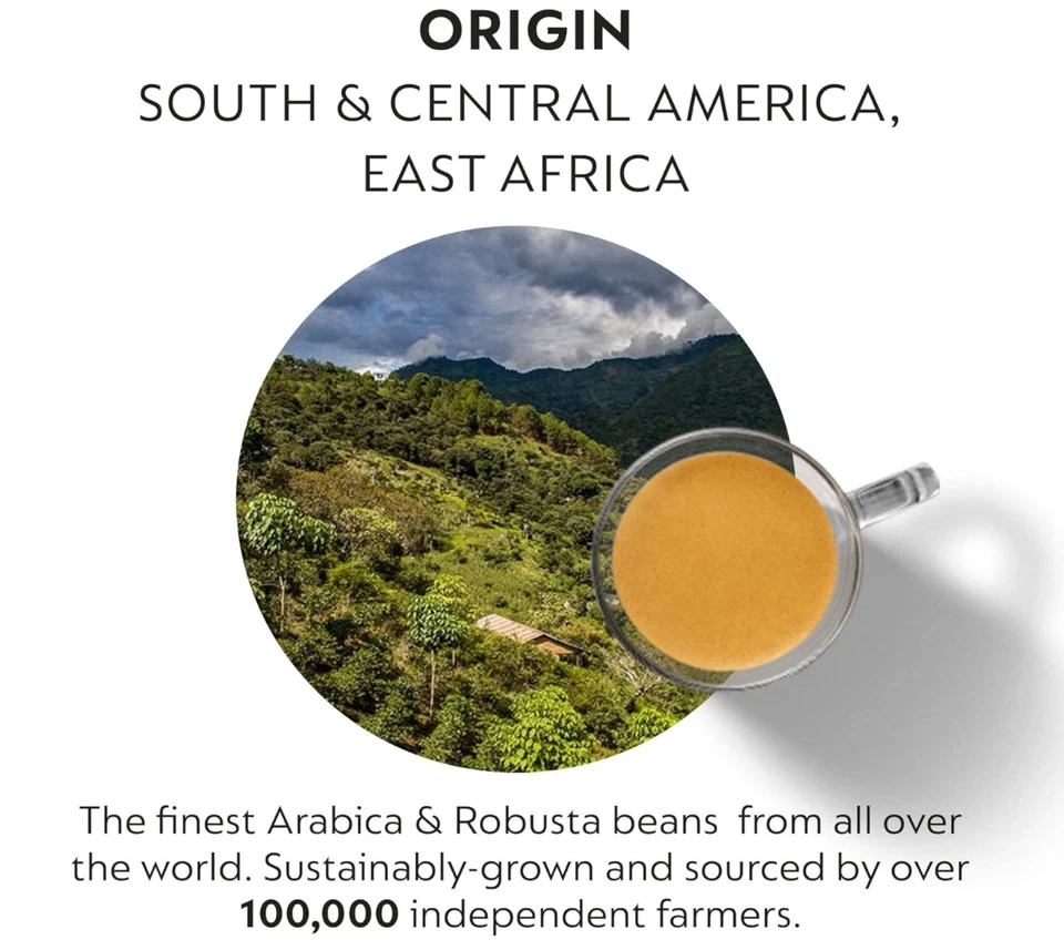 Cápsulas Nespresso Vertuo, Pack Variedad, Café Tostado Medio y Oscuro, 30 Unidades. Foto 4 de 4