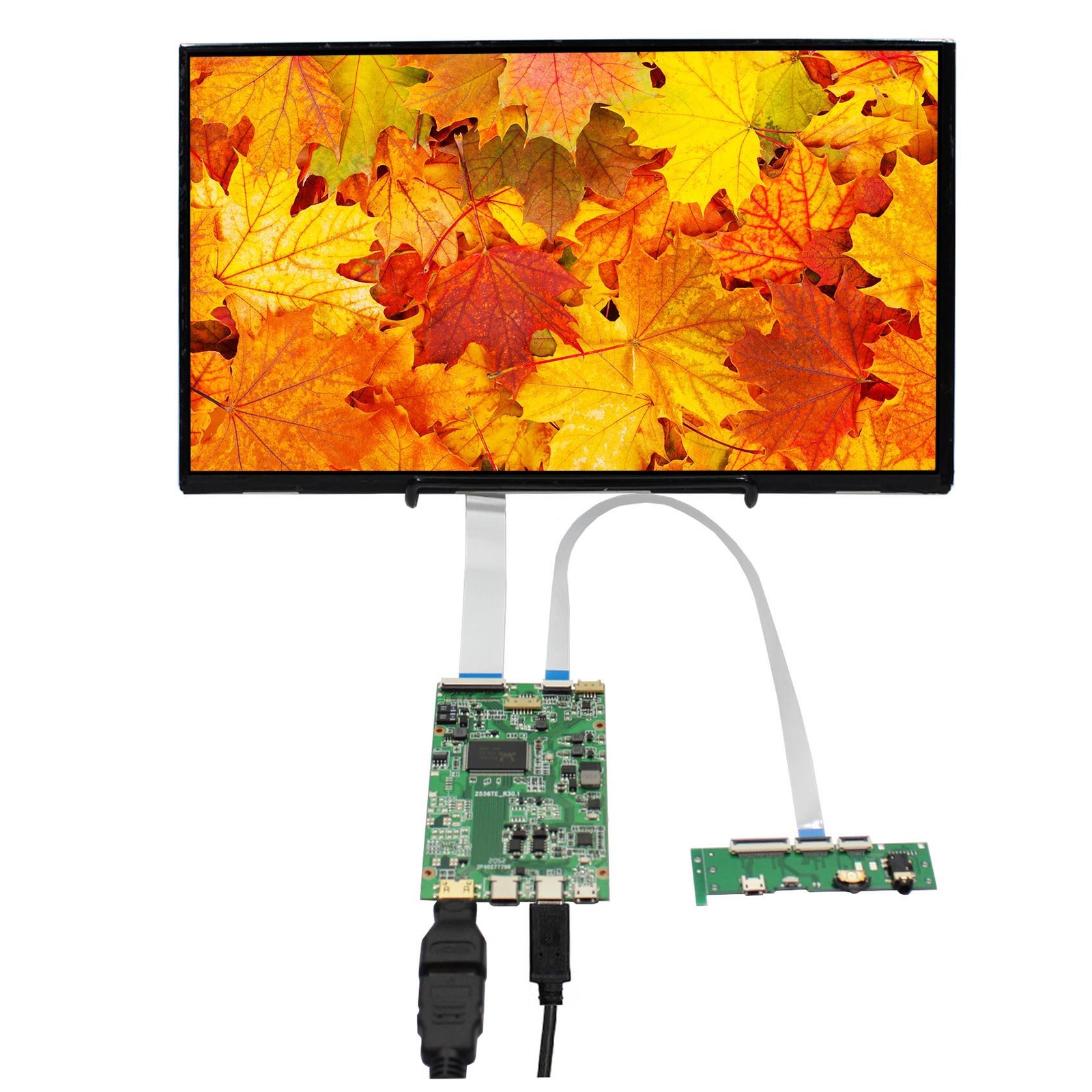 13.3"" 1920X1080 FHD 400nit IPS LCD Screen Type C mini HD HRD Controller Board