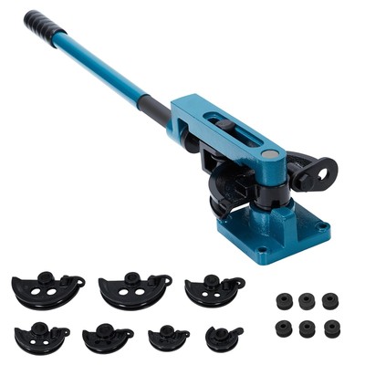 Tube Bender, 3/8'' to 1'' Manual Tube Bender with Tube Cutter and 7 Sturdy Dies...
