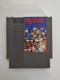 Cartucho de juego Dr Mario Nintendo NES completo en caja en caja original con manual y cubierta antipolvo