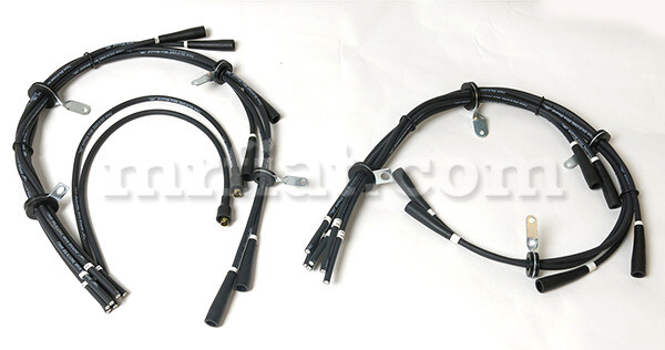 Ferrari 250 275 GT Spider Black Spark Plug Cables Set New