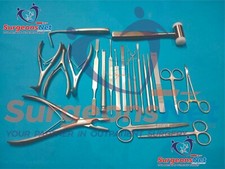 "21-Piece Nasal & Rhinoplasty Instrument Set - Premium Plastic Surgery Tools"