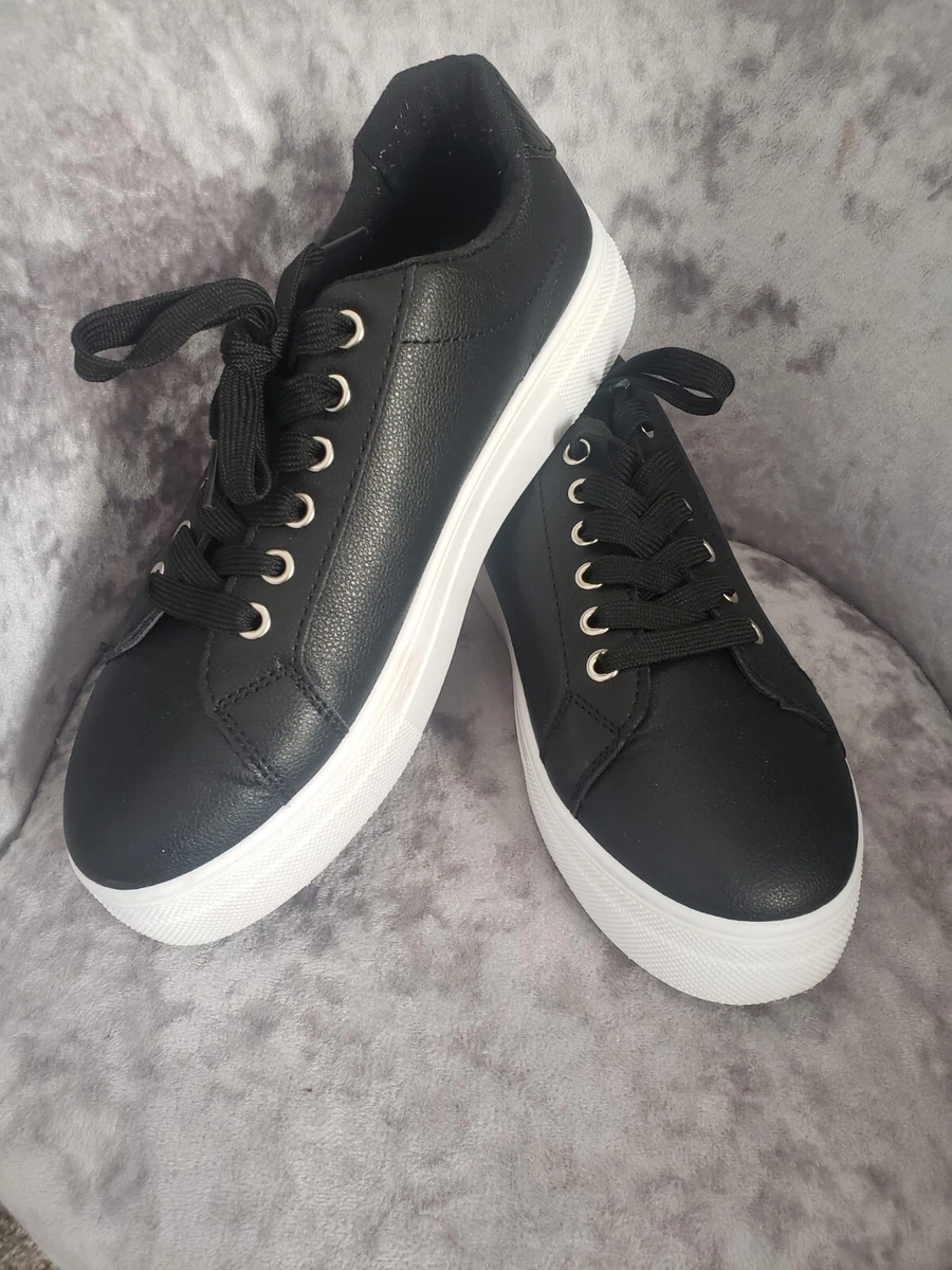 ladies black trainers size 7 eBay
