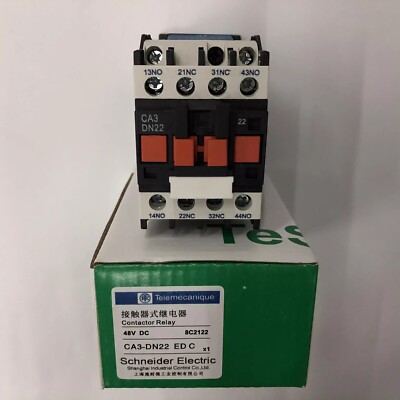 1PCS  for CA3-DN22EDC DC48V Contactor Type Relay