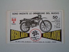 advertising Pubblicità 1972 MOTO GORI 50 REGOLARITA'