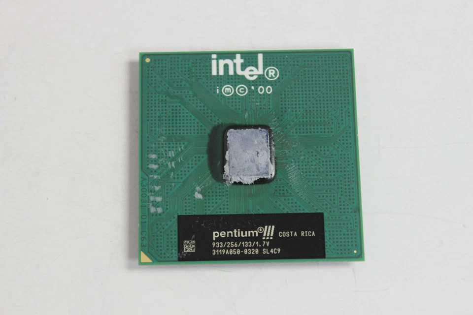 DELL 44WUW 933MHZ CPU PROCESSOR WITH HEATSINK INTEL PENTIUM III SL4C9 - Image 2 of 4