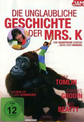 DVD ''DIE UNGLAUBLICHE GESCHICHTE DER MRS. K'' (OOP) Lily Tomlin NEU+OVP