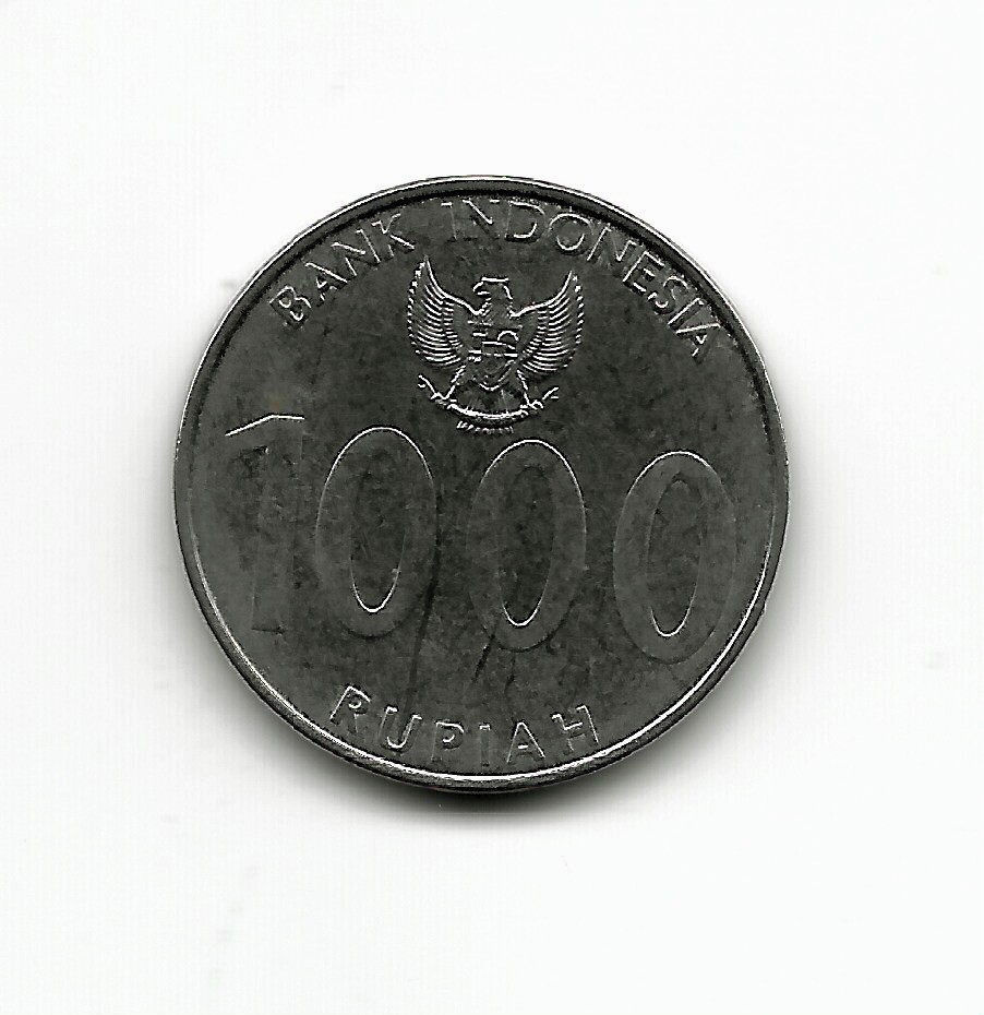 World Coins - Indonesia 1000 Rupiah 2010 Coin KM# 70