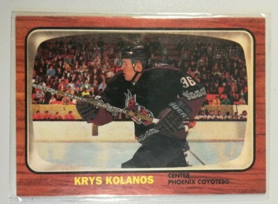 TOPPS HERITAGE 2002 NHL - KRYS KOLANOS (Phoenix Coyotes) - RAR