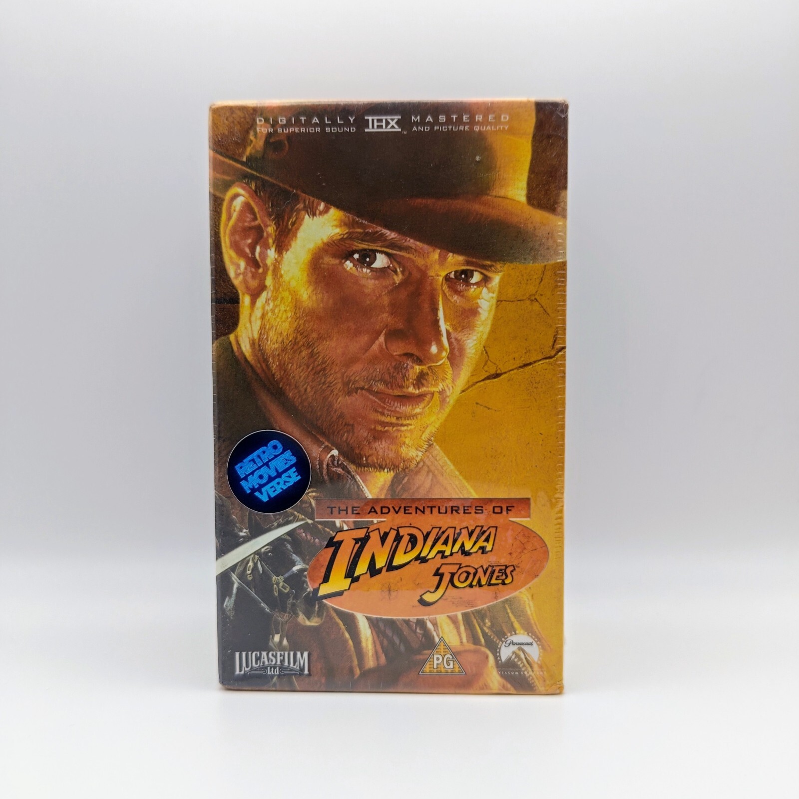 Indiana Jones Trilogy VHS Box Set New and Sealed Video Tape