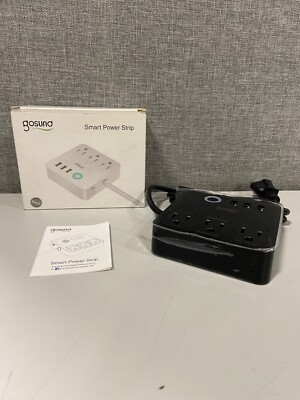Gosund Smart Power Strip Plug 3 USB 3 Charging Port Work With Alexa Google Home