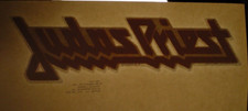 JUDAS PRIEST LOGO VINTAGE 1970's HEAVY METAL IRON ON TRANSFER B-20