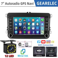 7 Autoradio Android 12 GPS Navi für VW GOLF ...