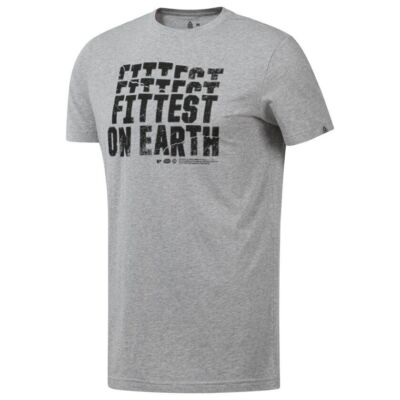 REEBOK PERFORMANCE CROSS FIT FITTEST ON EARTH T-SHIRT