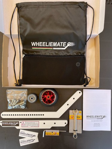 WHEELIEMATE wheelie trainer (powder coated BLACK color) - Bild 9 von 12