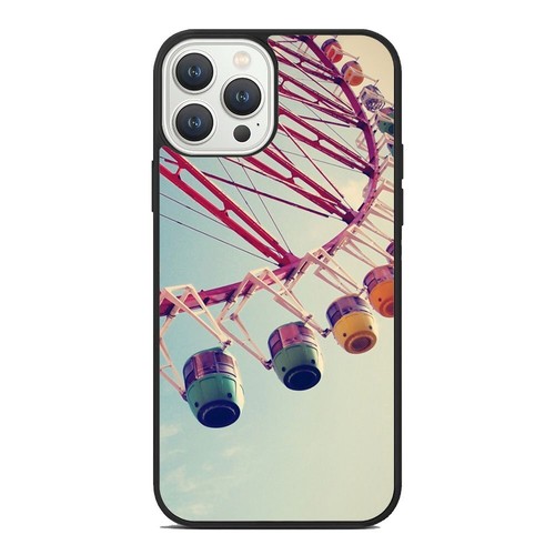 For iPhone SE XS XR Max 5 6 7 8 Plus Theme Park Ferris Wheel Anti scratch Cover - Picture 4 of 25