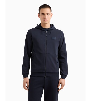 EA7 Man Sweatshirt Train Lux Identity Interlock Emporium Armani Art. 23ft000094