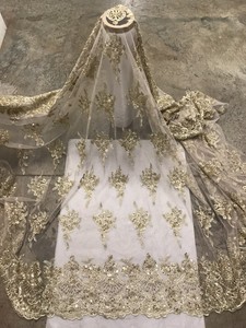 gold bridal lace