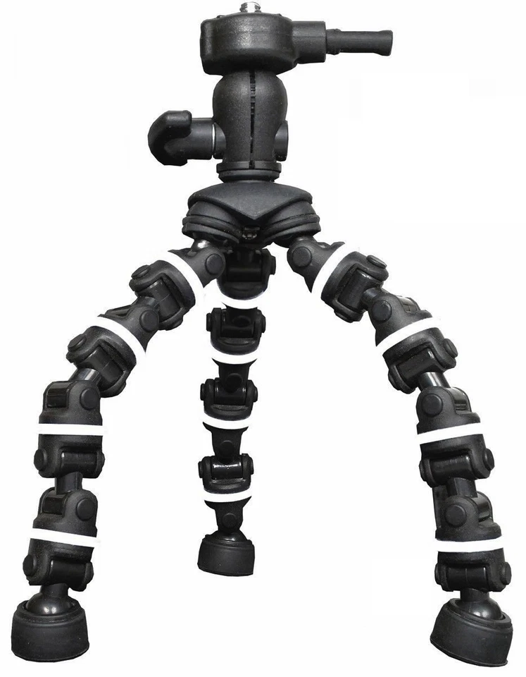 FUNDA BOLSA CÁMARA MEDIANA + TRÍPODE PARA CANON EOS REBEL T1 T2 T3 T4 T4 7D 6D XS SL1 Foto 2 de 4