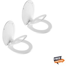 NextStep2 Toilet Seat with Built-In Potty Training Seat, Slow-Close, Removabl...