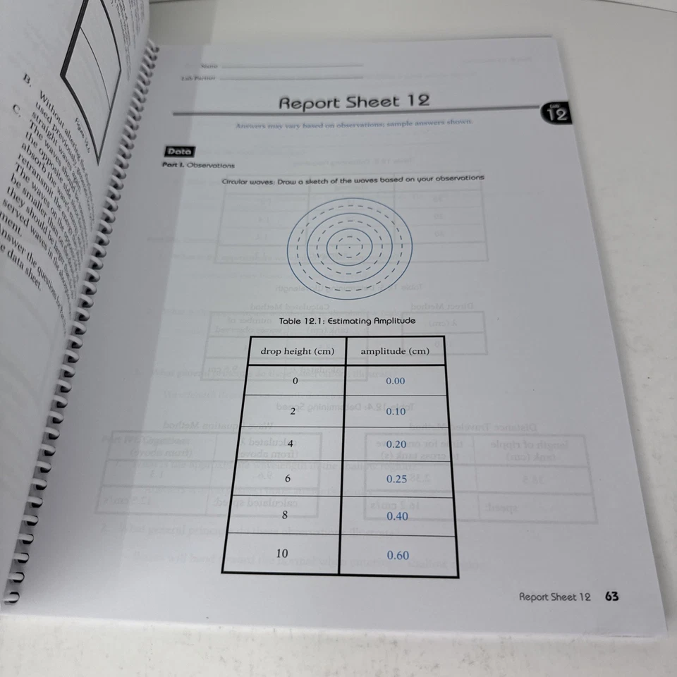 A Beka Physics Laboratory Manual Teacher Edition The Foundational Science - Good - Image 4 of 4