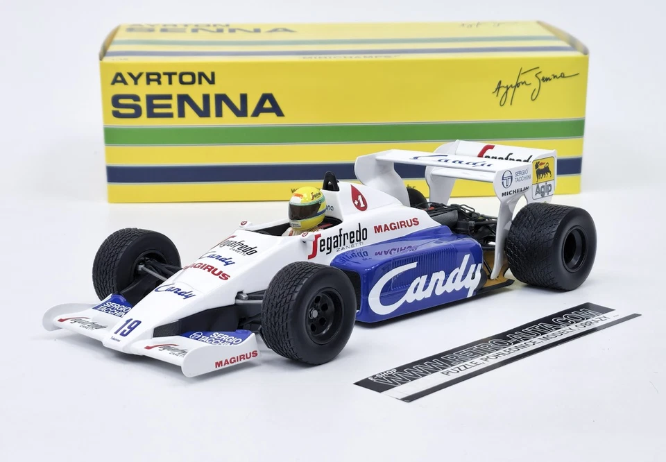 TOLEMAN F1 HART TG 184 SAISON GP 1984 AYRTON SENNA MINICHAMPS 1:18 - Bild 2 von 4