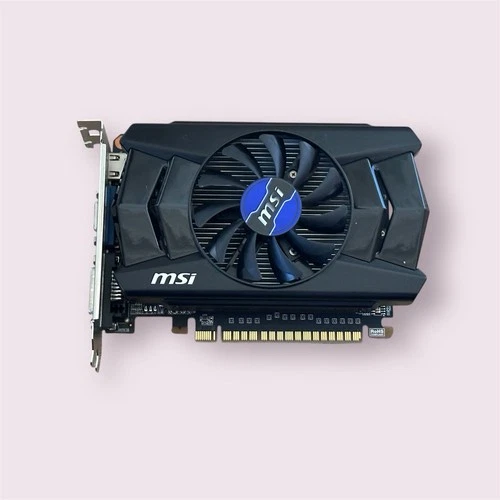 @BAD FAN@ NVIDIA GPU MSI GTX 750 Ti 2GB PCIe Gaming Graphics Card Tested