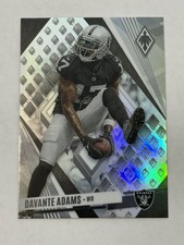 2023 Panini Phoenix #88 Davante Adams Silver Seismic Raiders Packers Rams