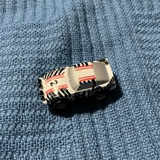 1986 Galoob Micro Machines Mazda Rx-7 Black White Zebra Car With Red Stripes 1986 Galoob Micro Machines Mazda Rx-7 Black White Zebra Car With Red Stripes
