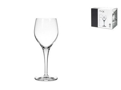 Set Of 6 Primeur Bordeaux Glasses 26 Transparent Pasabahce